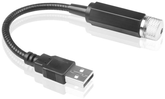 ضوء ليزر USB لتزيين السيارة من الداخل