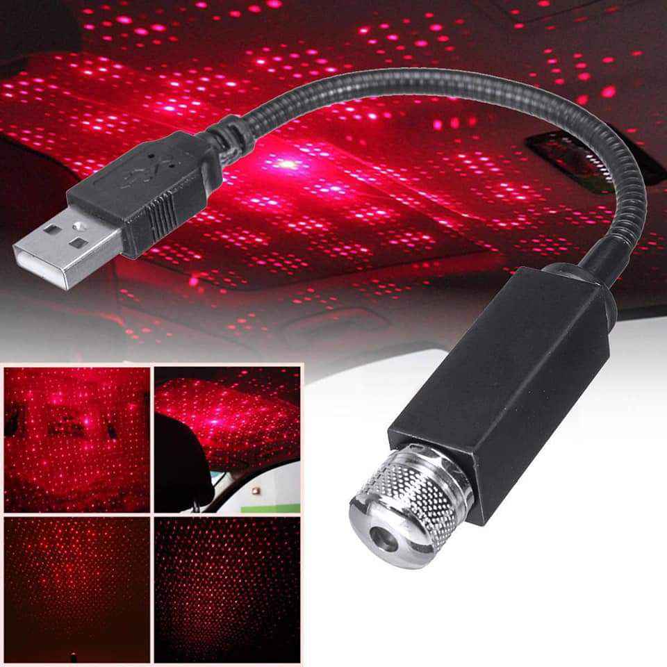 ضوء ليزر USB لتزيين السيارة من الداخل - الصورة 5