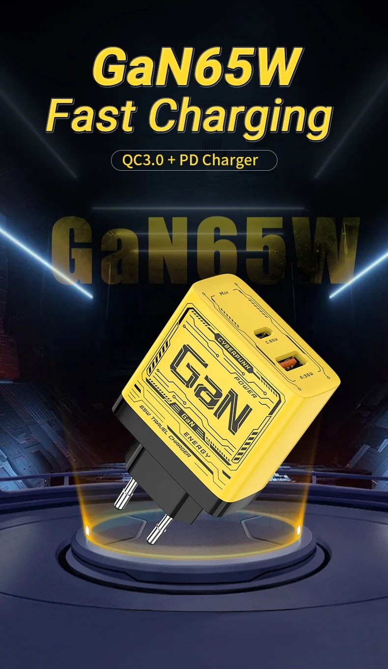شاحن USB-C بقوة 120 واط – شاحن سريع GaN مع تقنية PD - الصورة 4