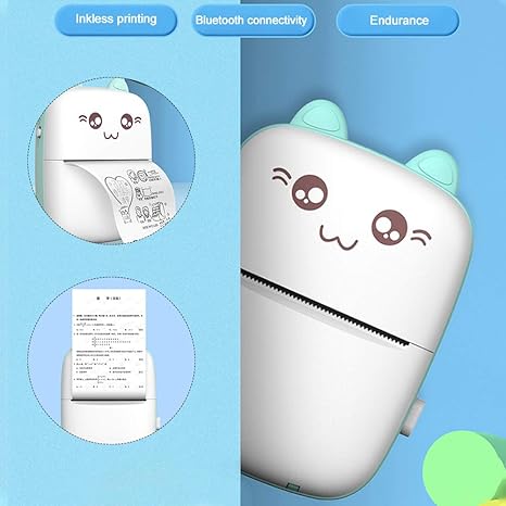 Mini Sticker Printer، طابعة ملصقات صغيرة محمولة - الصورة 6