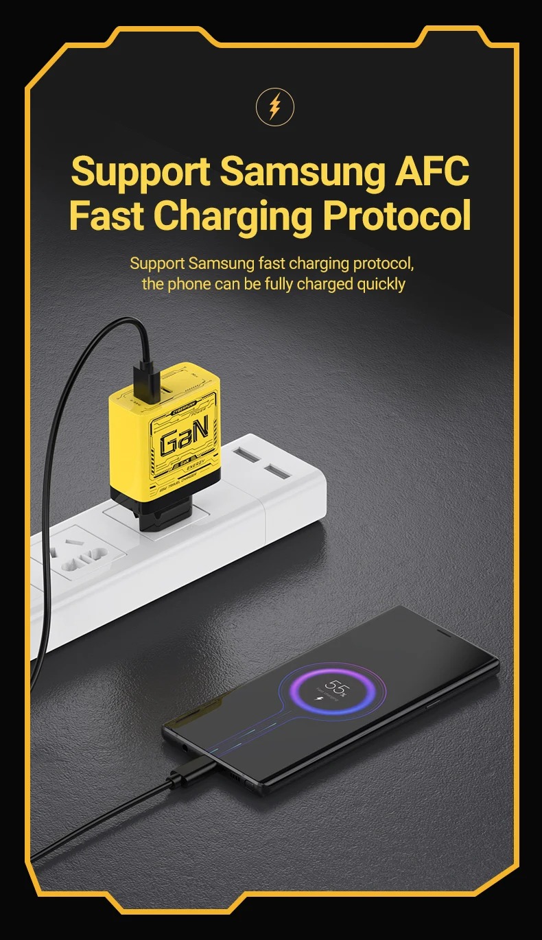شاحن USB-C بقوة 120 واط – شاحن سريع GaN مع تقنية PD - الصورة 5