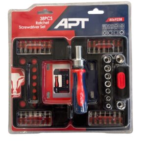صورة طقم مفكات apt 38 قطعة