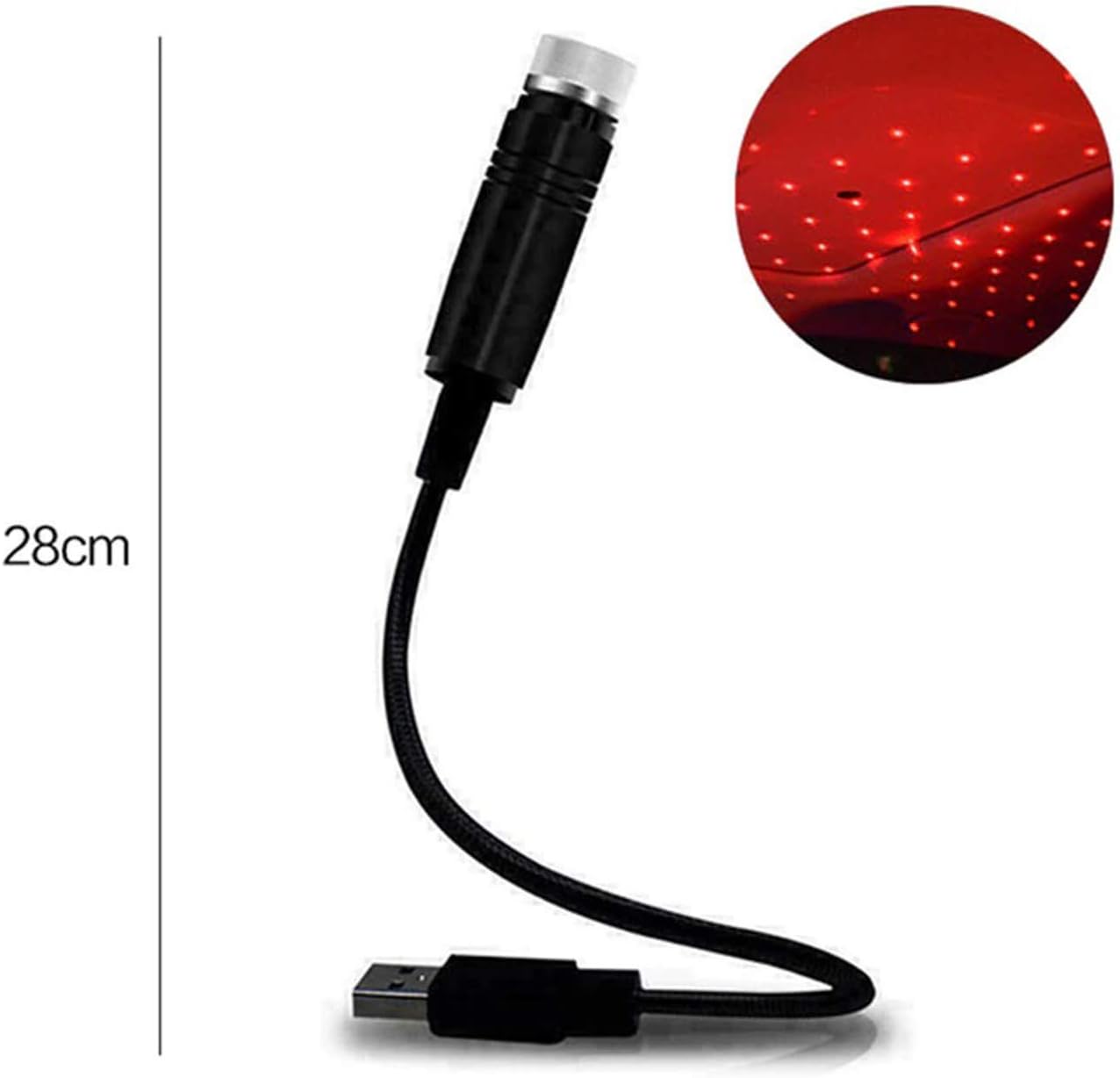 عرض قطعتين ليزر USB للسيارة او المنزل - الصورة 4