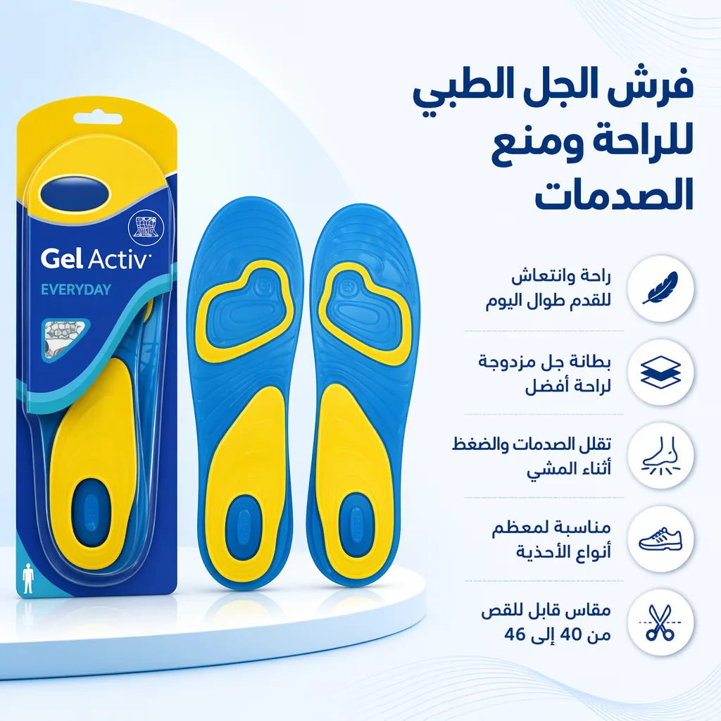 فرش الجل الطبي لمنع الصدمات والكعب العالي - الصورة 5