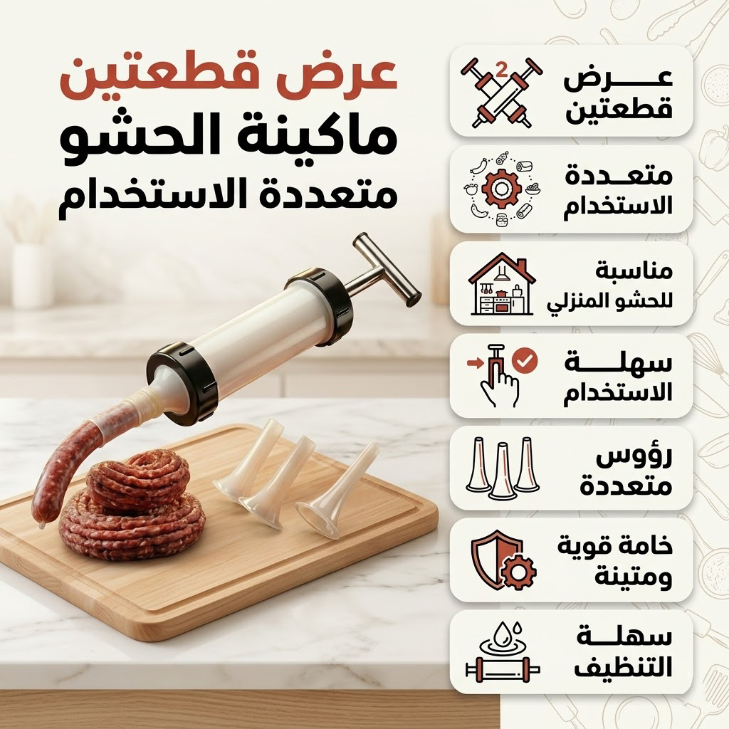 عرض قطعتين ماكينة الحشو متعددة الاستخدام الترند - الصورة 2